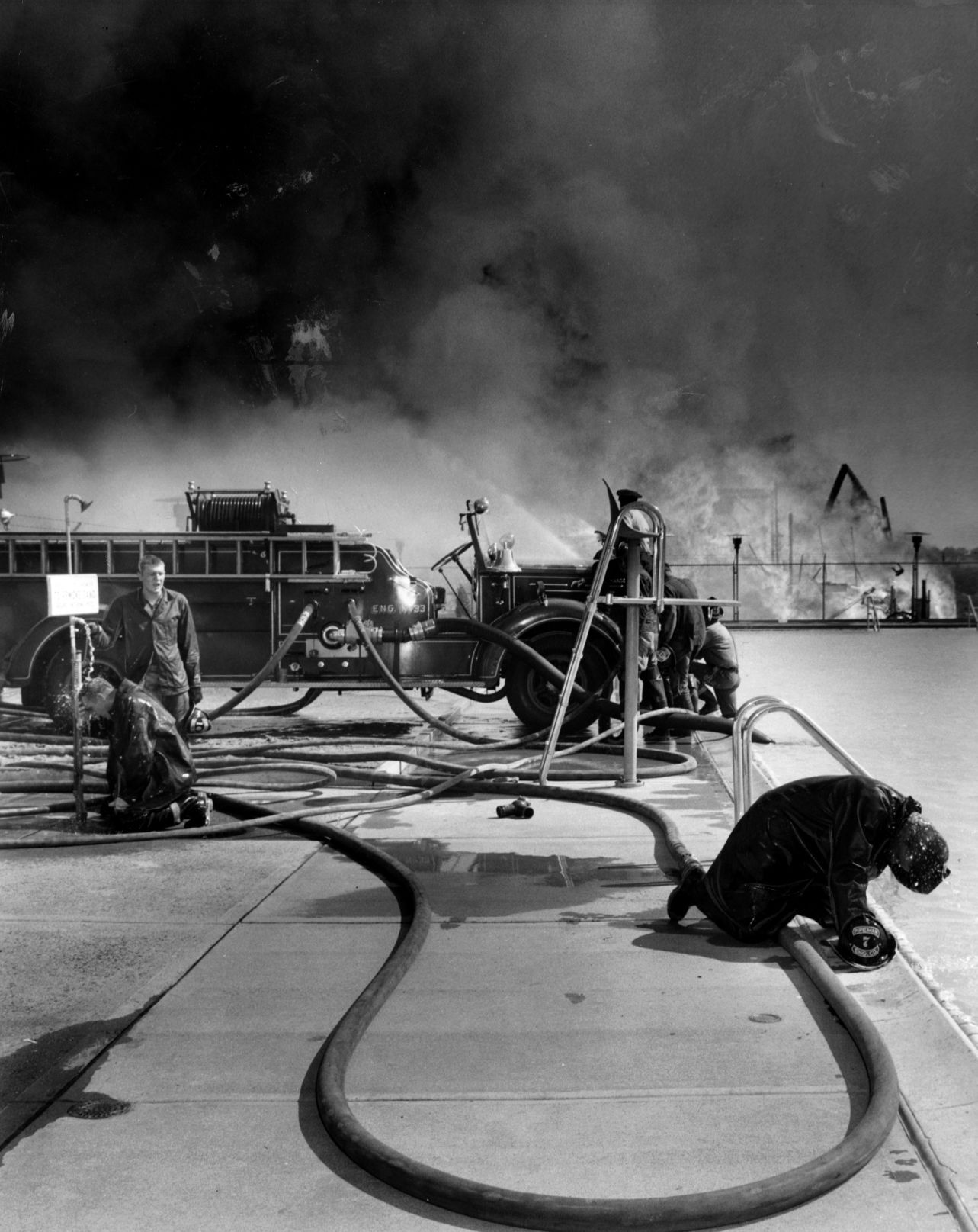 Fire at the Forest Park Highlands, 1963